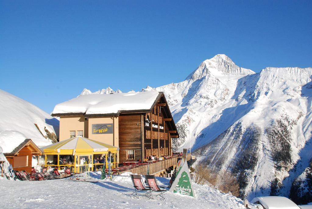 Alpenhotel Zur Wildi Lauchernalp Wiler Buitenkant foto