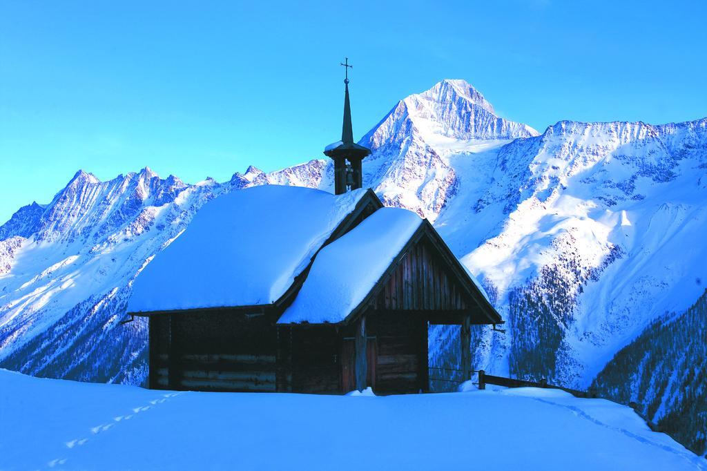 Alpenhotel Zur Wildi Lauchernalp Wiler Buitenkant foto